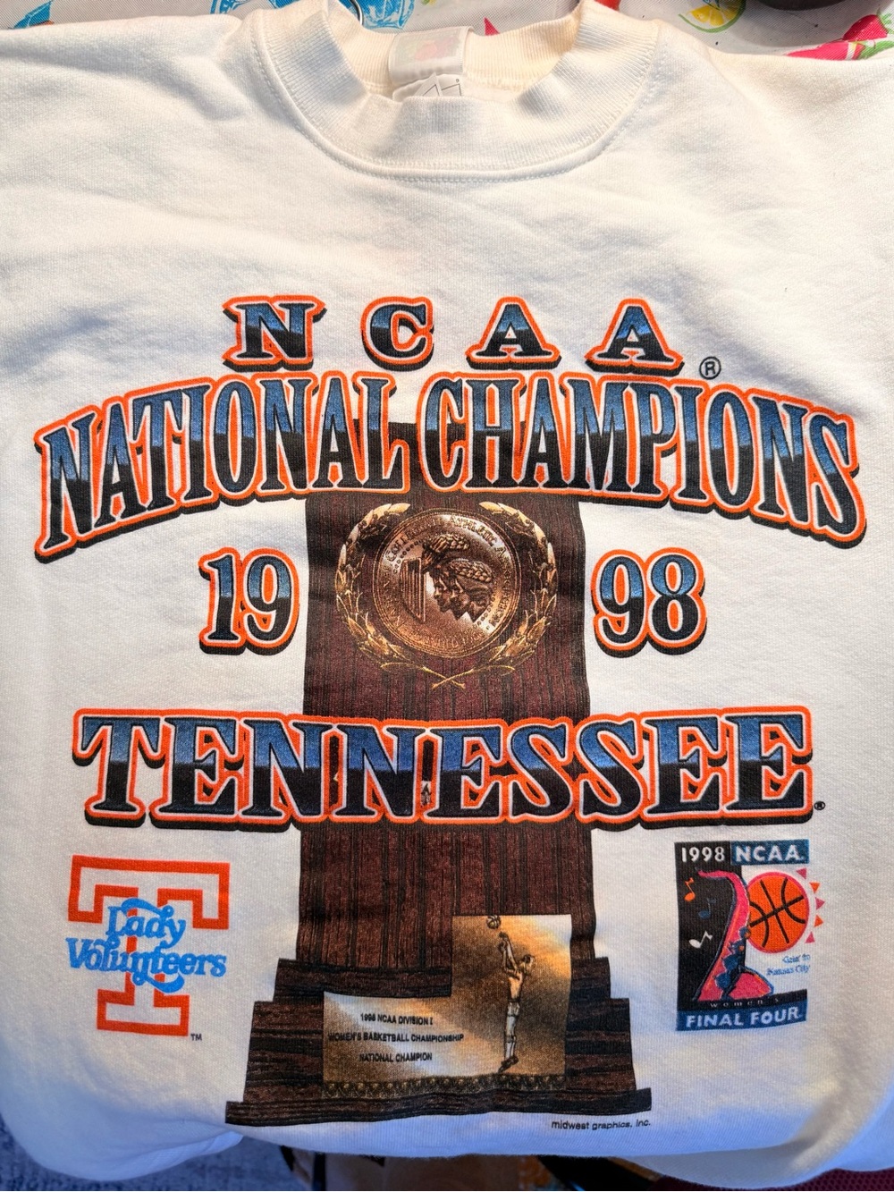 1998 Tennessee NCAA National Champions Crewneck Sweatshirt